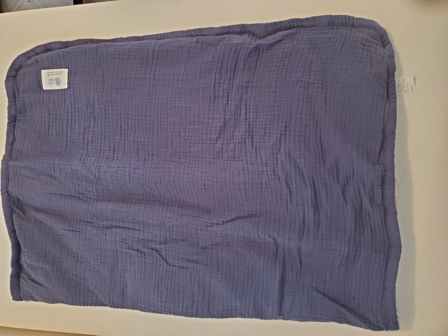 Navy & Gray Lulu Moon Baby Blanket - photo 2