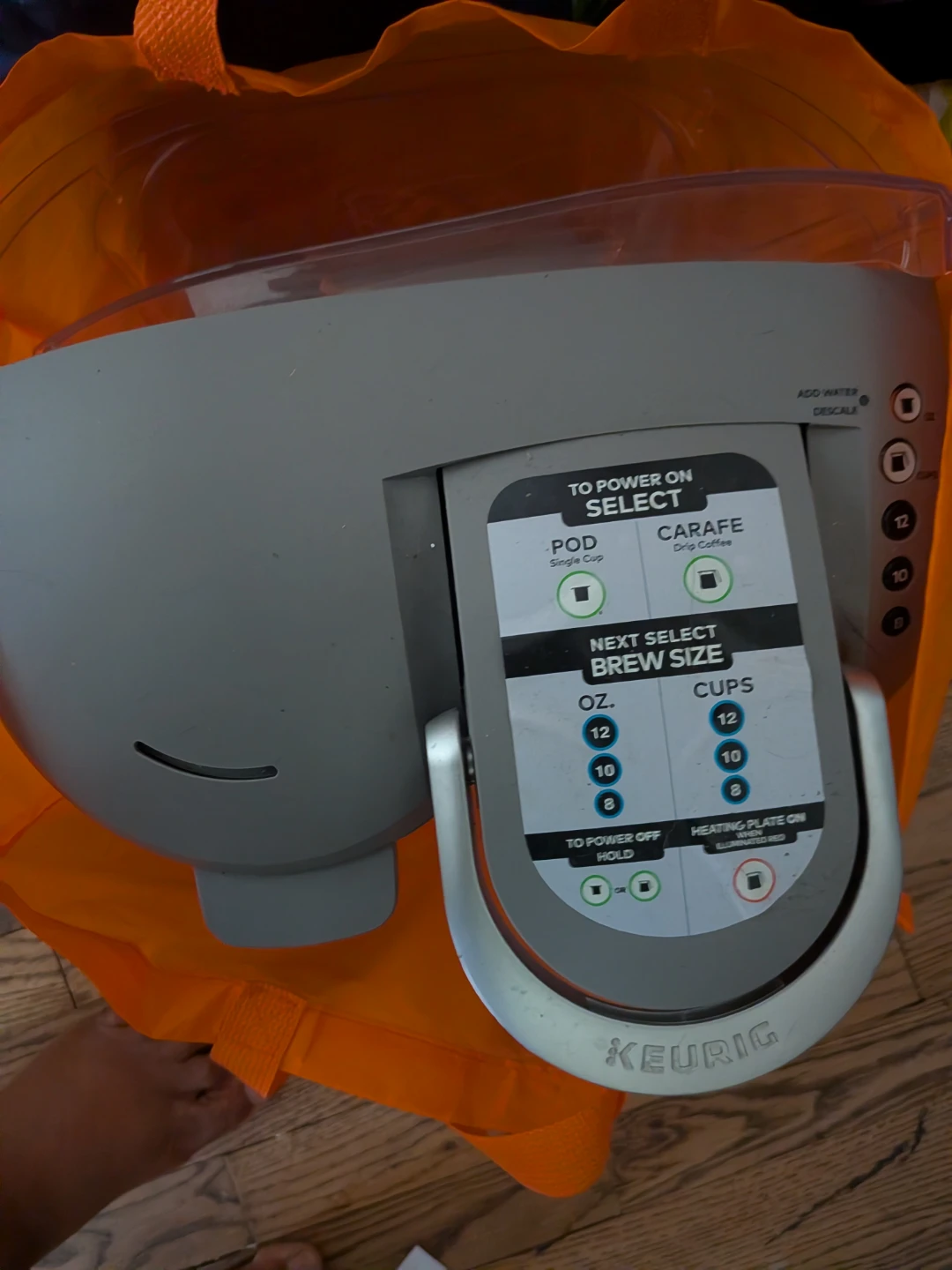 Keurig Coffee Maker - Pod or Carafe