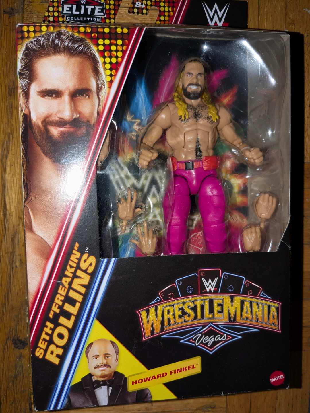 New WWE Seth Rollins WrestleMania Elite Figure