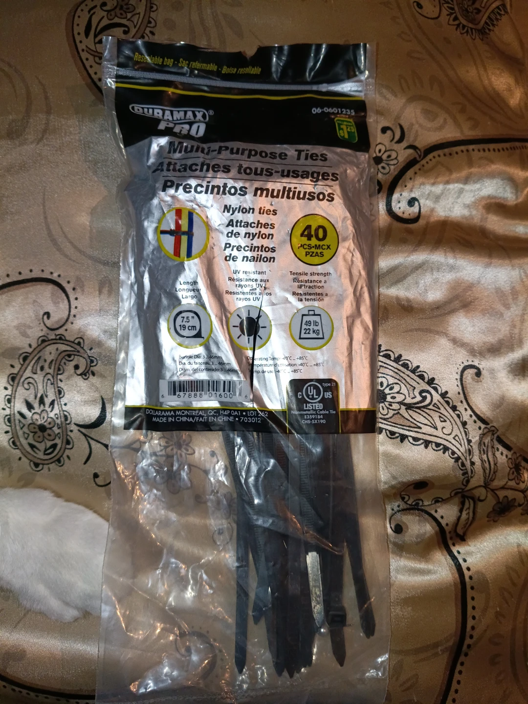DURAMAX PRO Black Zip Ties - photo 2