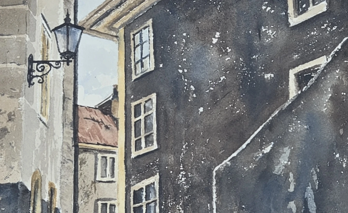 Original Mieke Blary Signed Watercolour  Painting - photo 4