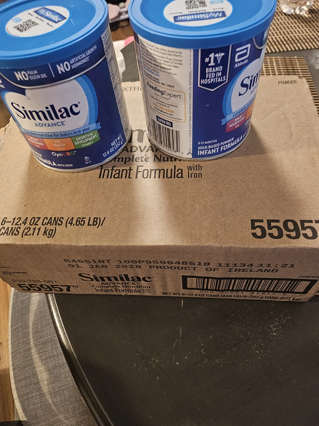 Similac Advance Infant Formula (4 Cans)