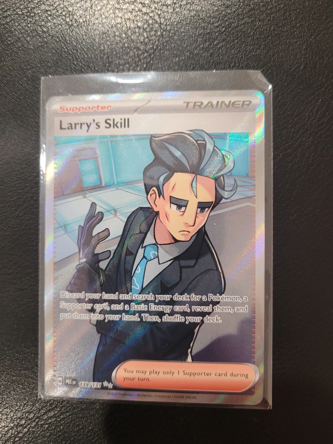 Pokemon Larry's Skill Trainer Card
