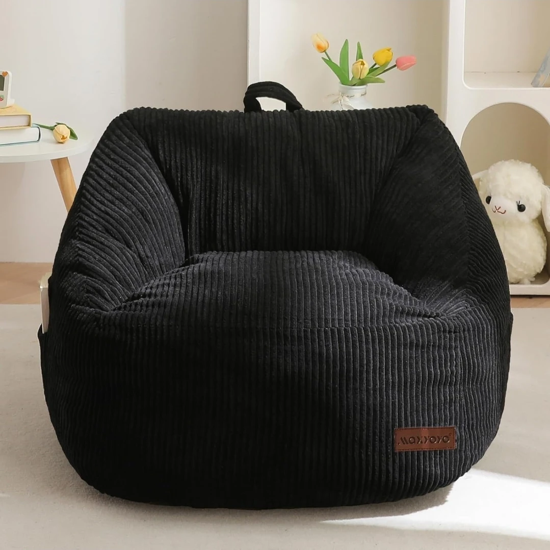 MAXYOYO Kids Bean Bag Chair, Bean Bag Couch with Handle