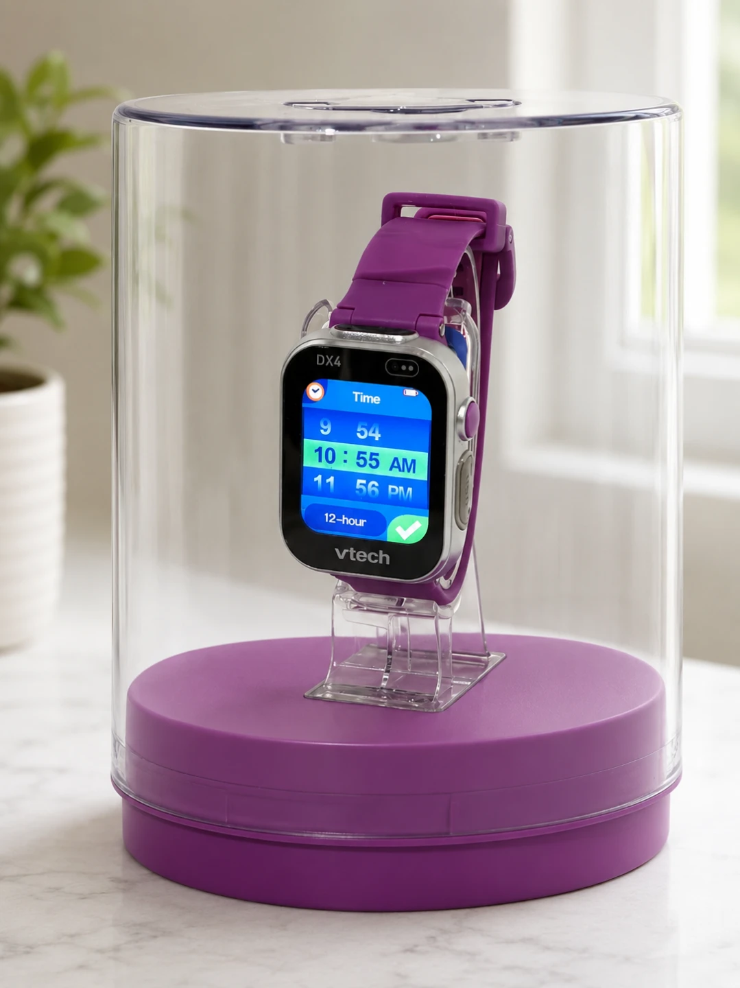 VTech KidiZoom Smartwatch DX4, Purple (Bilingual Version) - photo 2