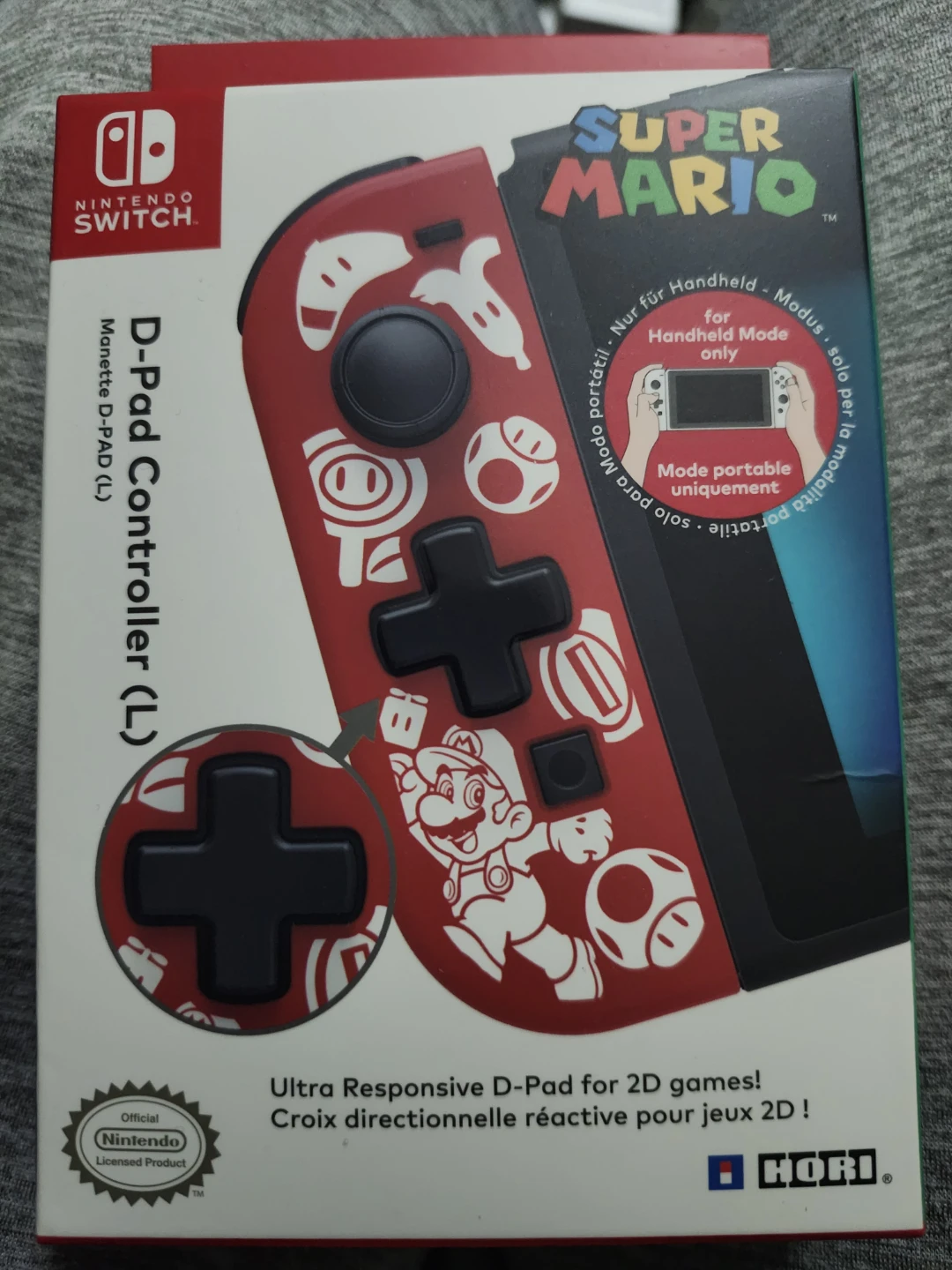 Nintendo Switch Super Mario D-Pad Controller (L)