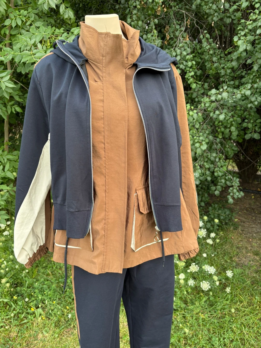 Women's Colourblock Tracksuit Jacket - photo 2