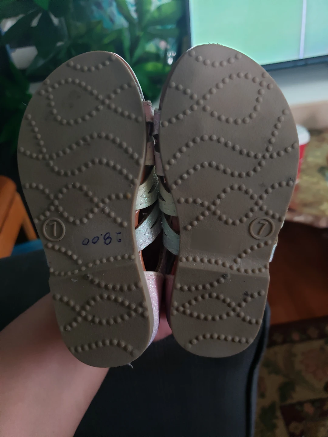 Girls' Gladiator Sandals Size 7 - photo 3