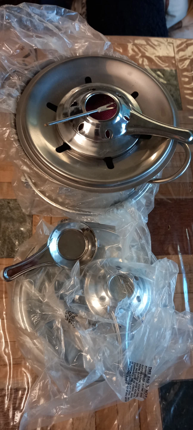 Stainless Steel Fondue Set with Burner - photo 4