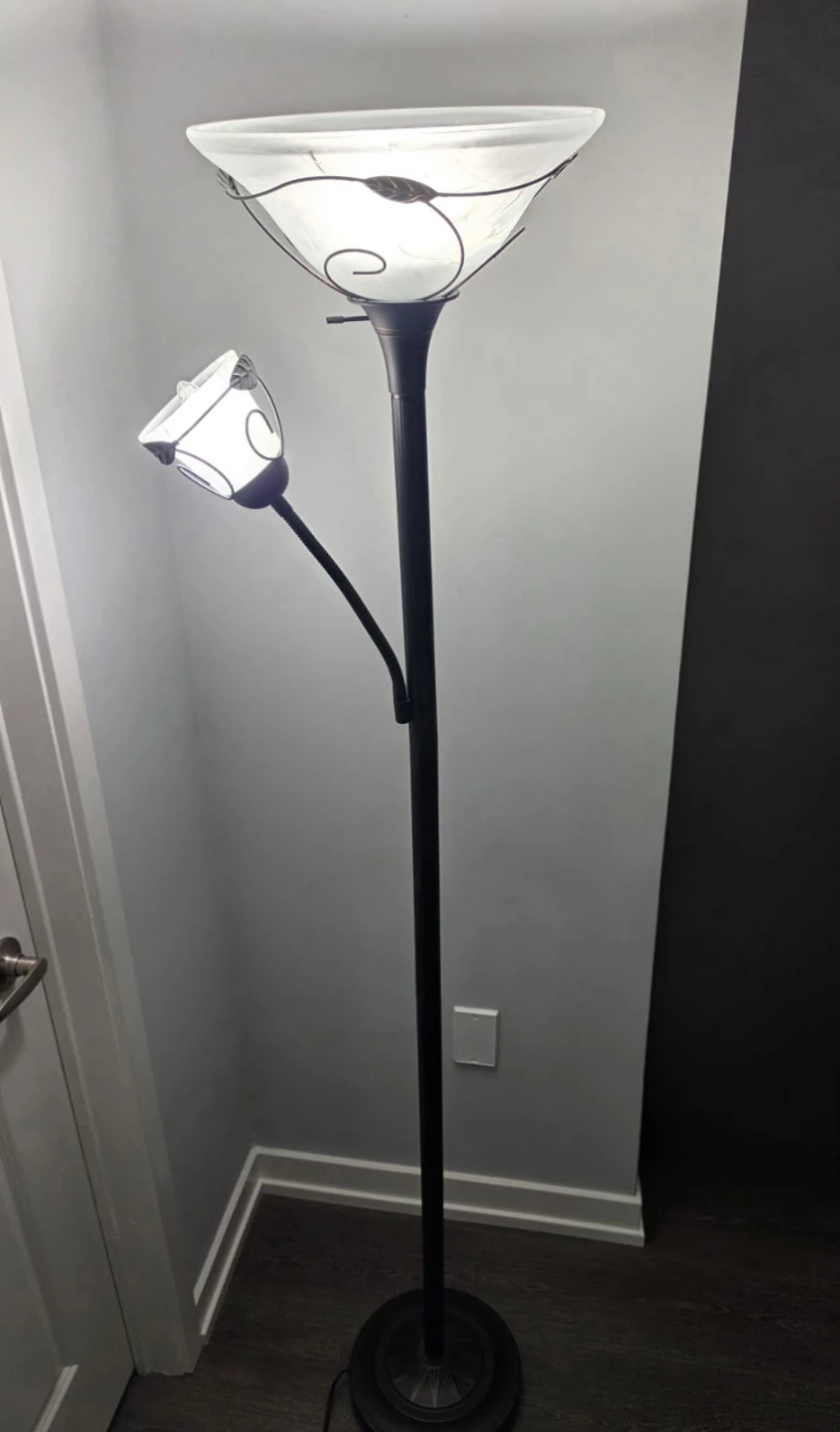 Floor Lamp with Reading Light - photo 2