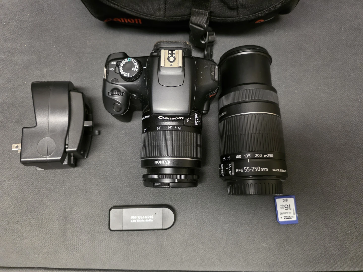 Canon Rebel T3 Digital Camera w/ 18-55mm & 55-250mm Lenses - photo 2