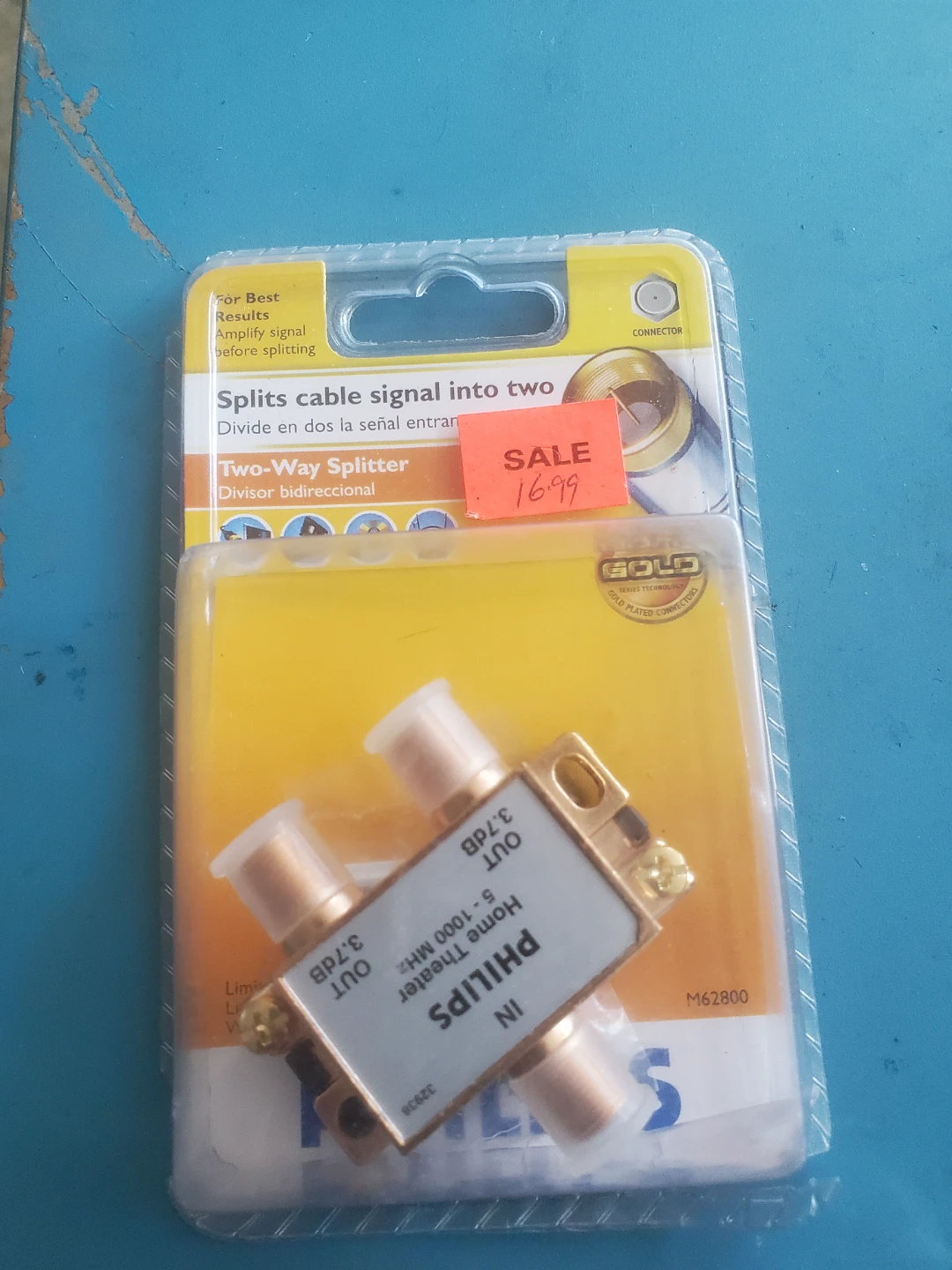 Philips Two-Way Cable Splitter