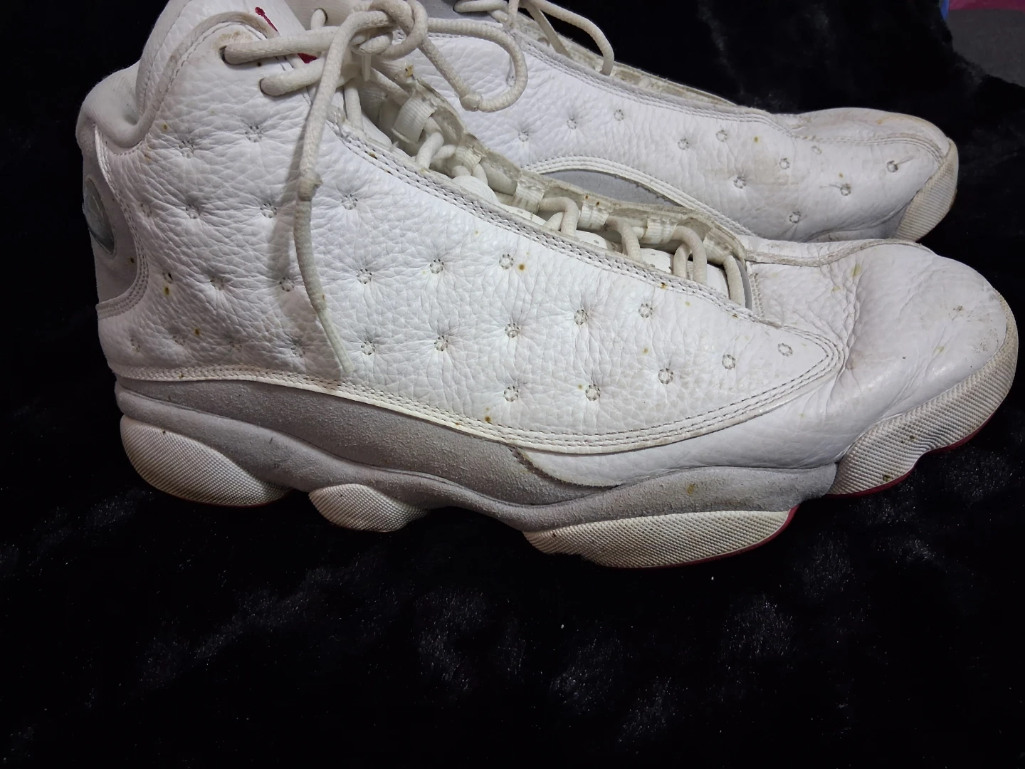 Air Jordan 13 Retro White/Grey Sneakers