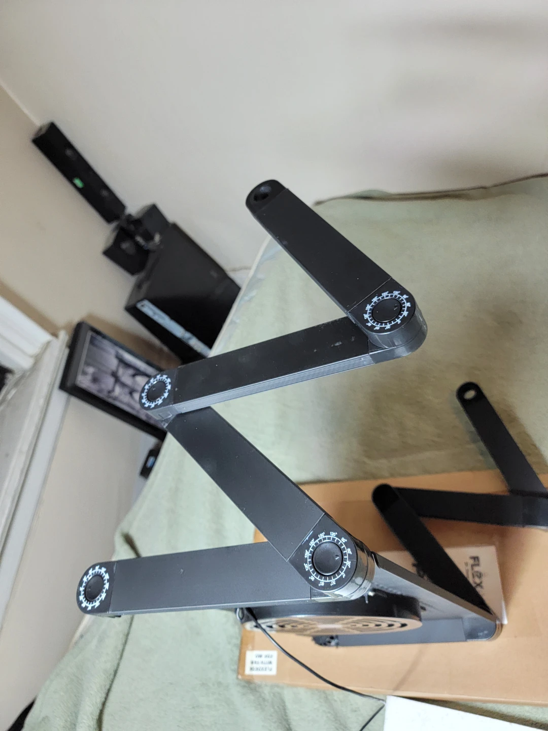 Flexdesk Adjustable Laptop Stand with Fan - photo 4