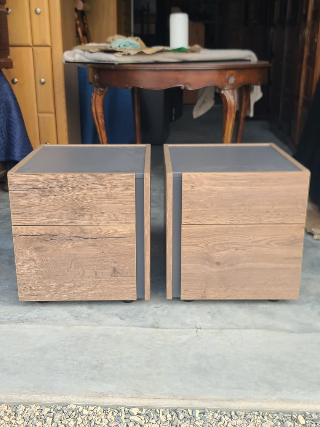 Pair of Alf DaFre Italian Nightstands