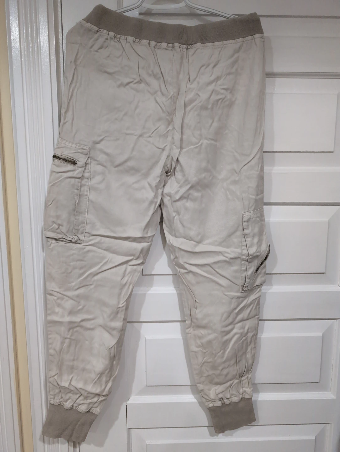 Beige cargo jogger pants - photo 2