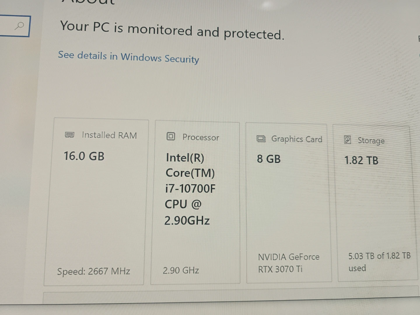 i7 10700F,RTX 3070Ti 8GB,16GB,2TB.. - photo 5