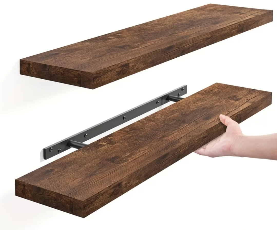 Floating Shelf Set - 22" L x 6.7" W - photo 3