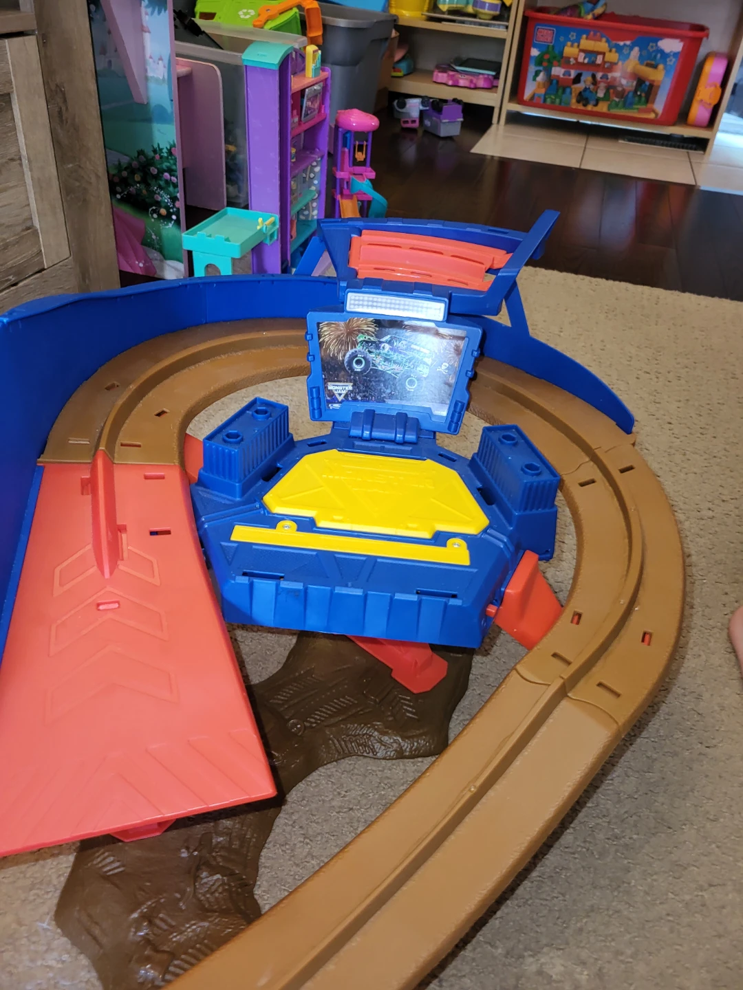 Monster Jam Stunt Track Playset