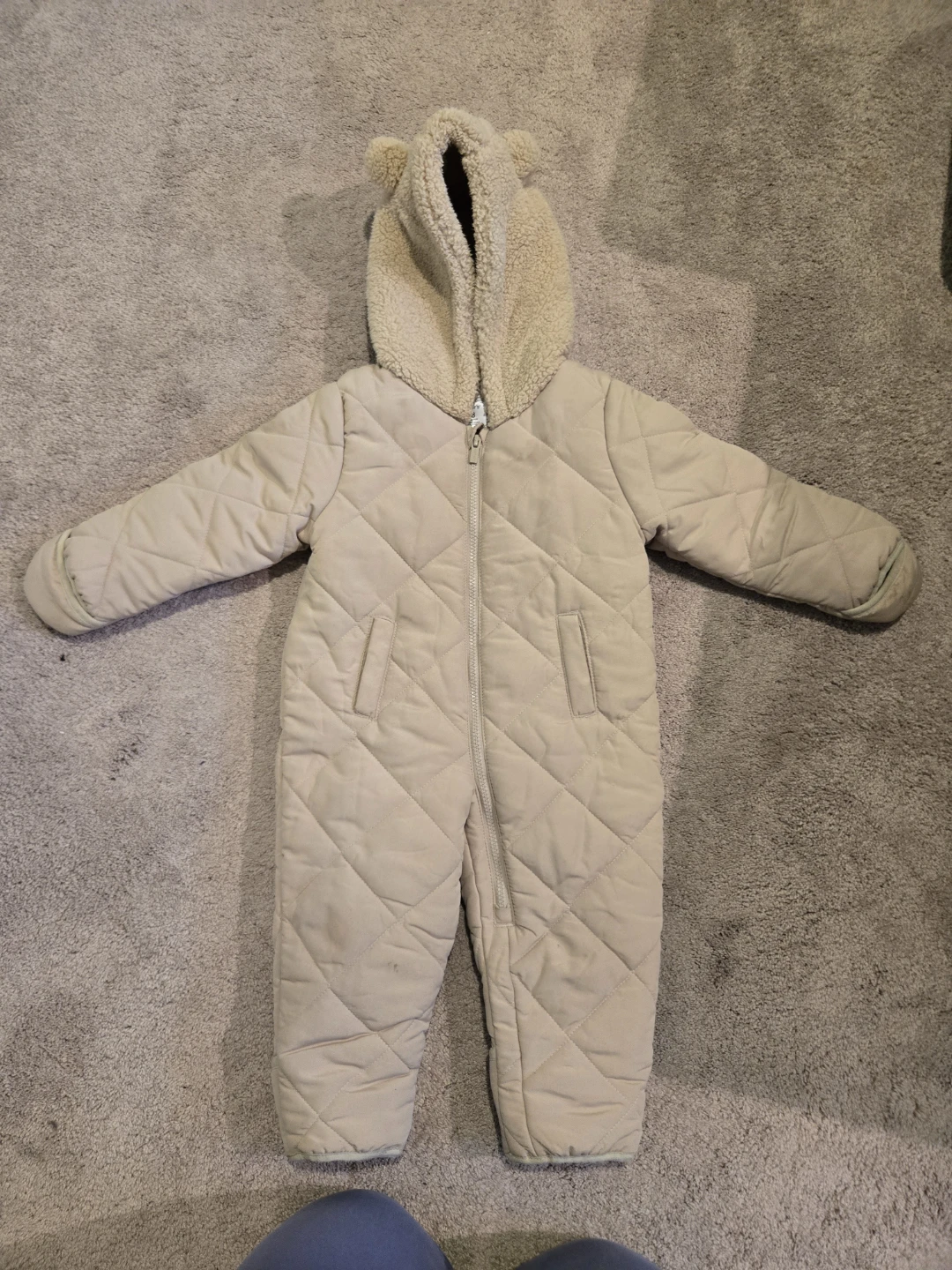 Carters Hooded Snowsuit 18m