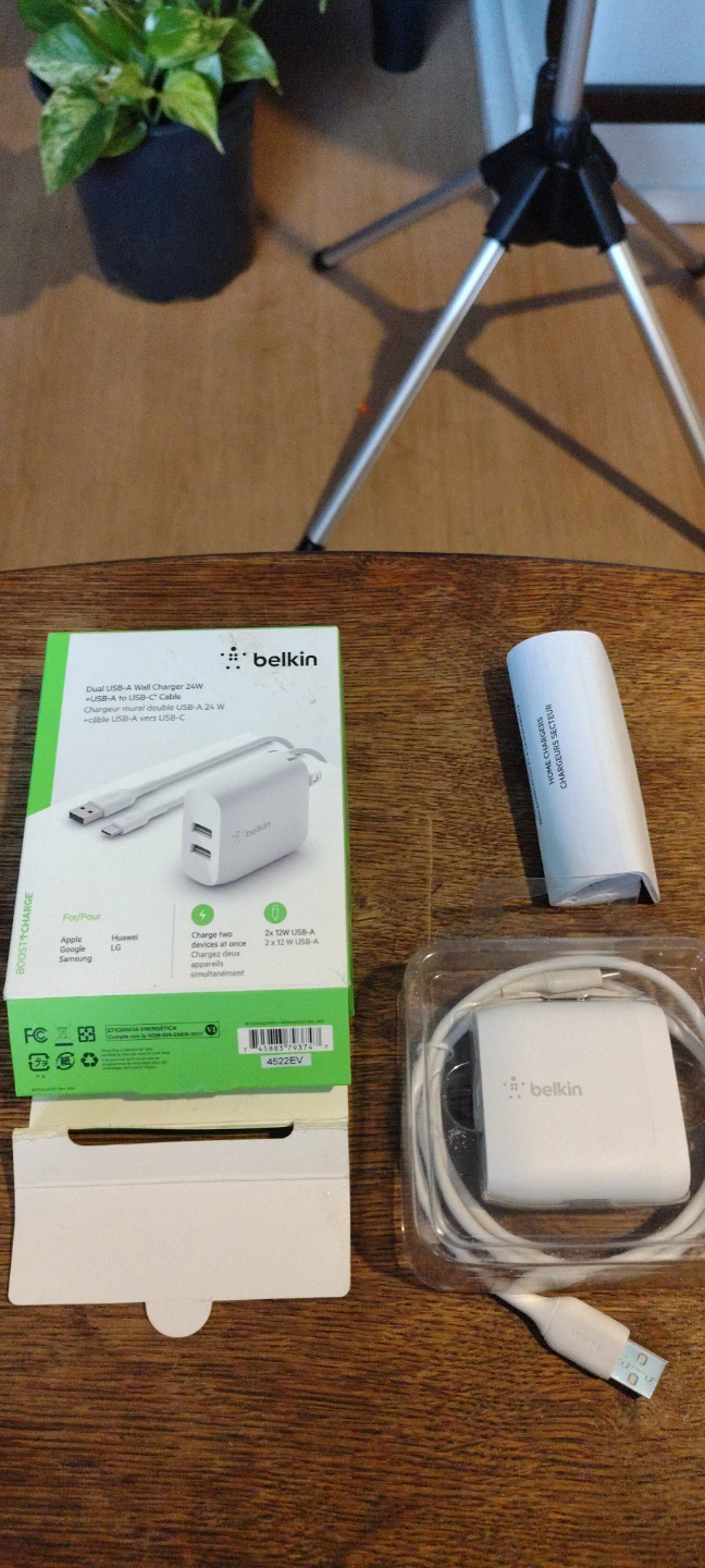 Belkin Dual USB-A Wall Charger 24W