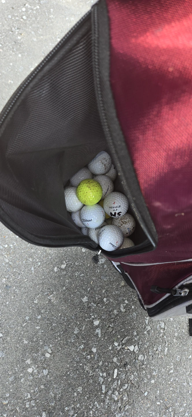 Xterra Golf Bag with Clubs and Balls - photo 3