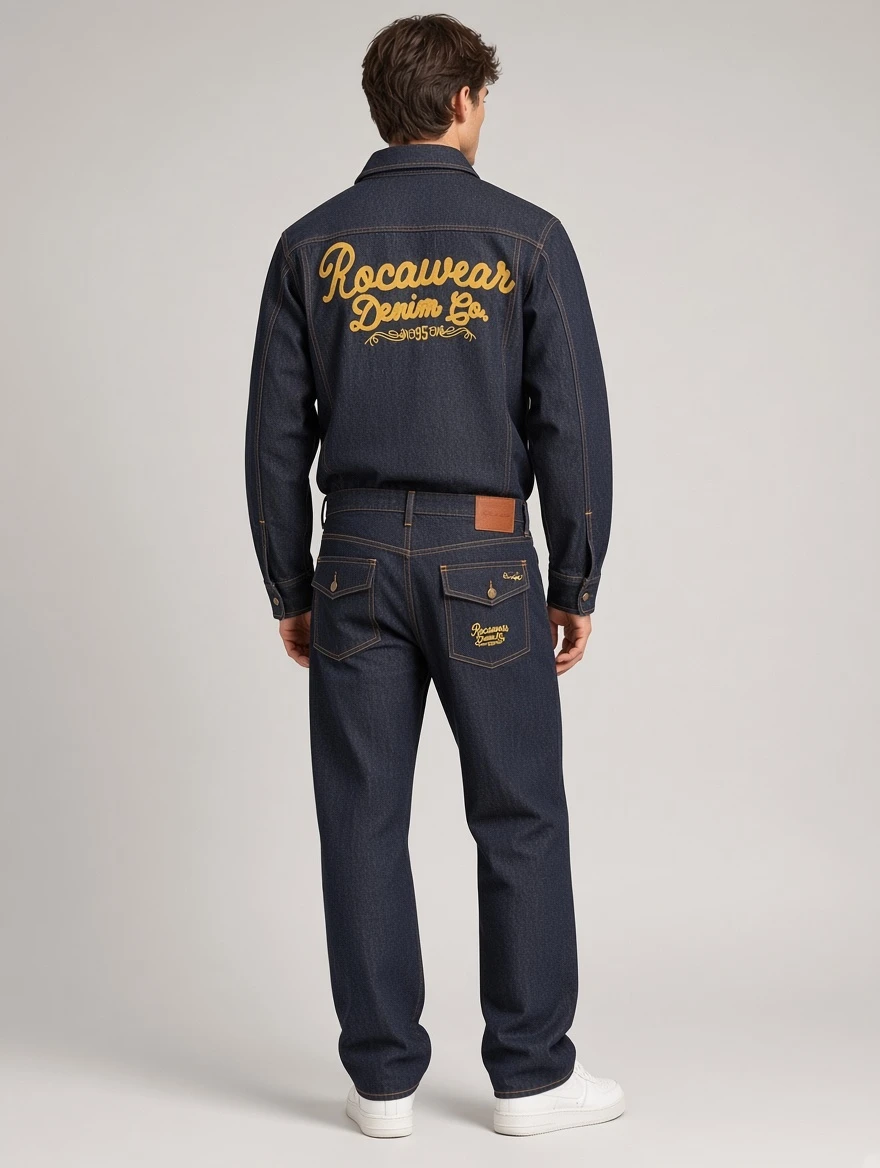 Rocawear Denim Button-Up Shirt & Jeans Set - photo 2
