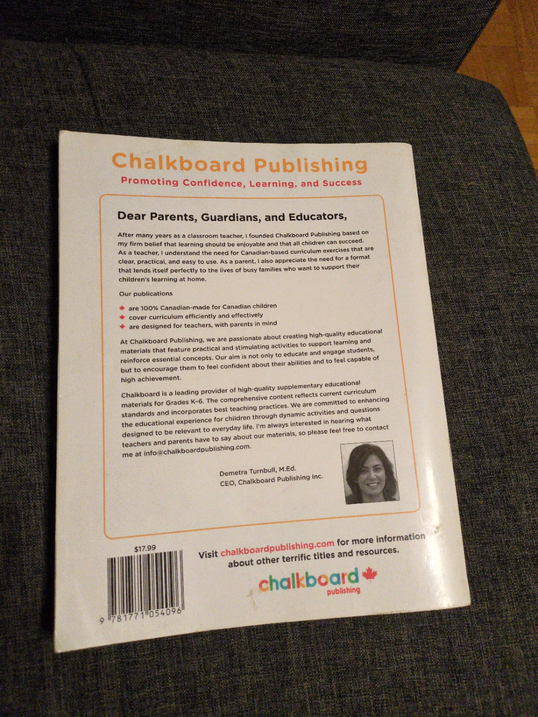 Canadian Curriculum Advantage Grade 2 Workbook - photo 2