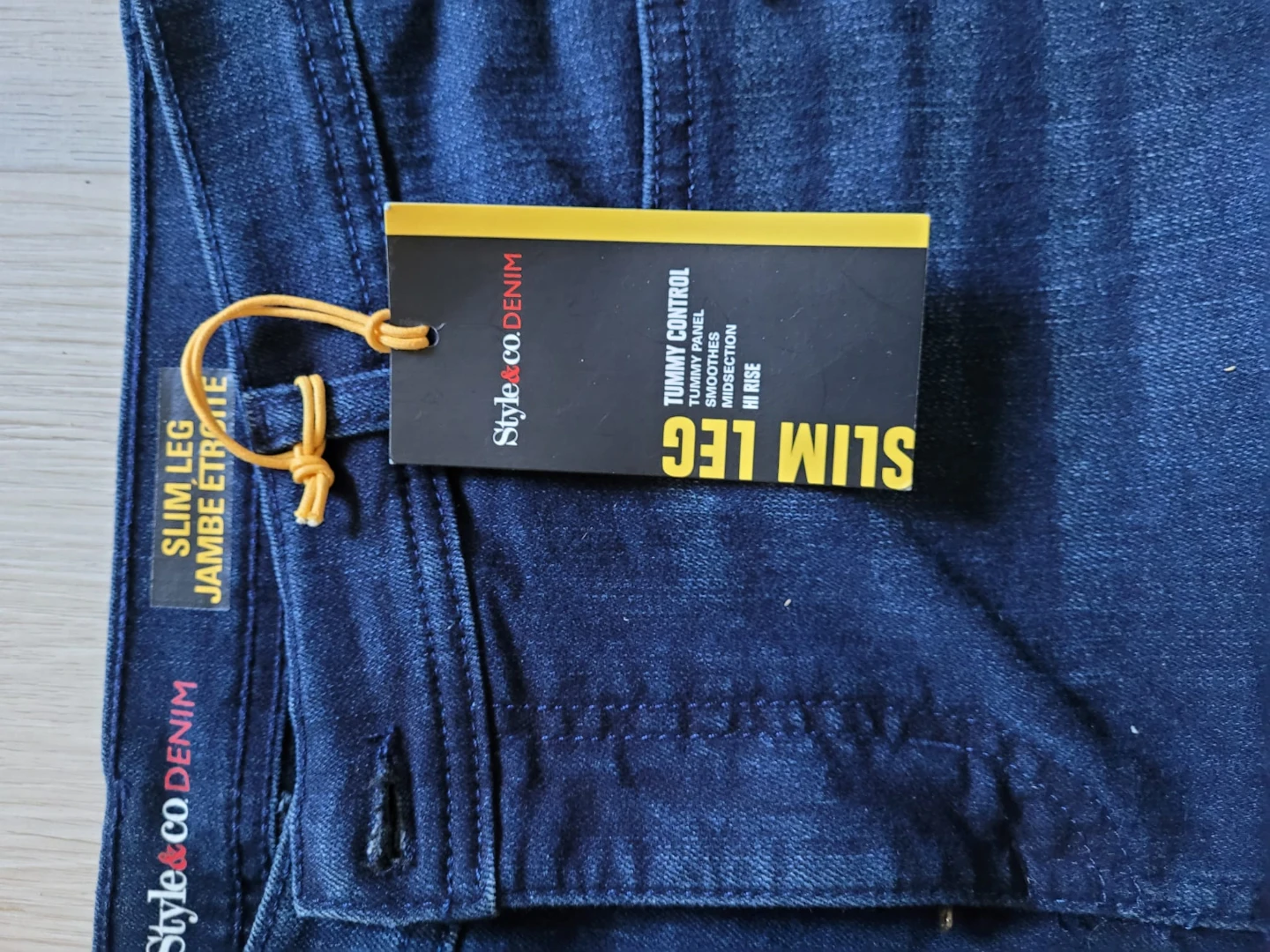 Style & Co Denim Slim Leg Jeans Women's Size 8 - photo 2
