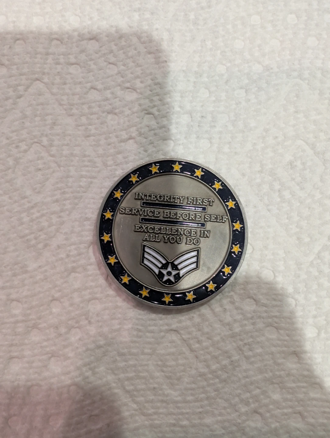 U.S. Air Force Airman Leadership School Challenge Coin - photo 2