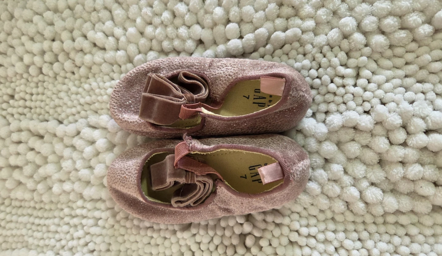 Baby GAP Sparkly Pink Ballet Flats