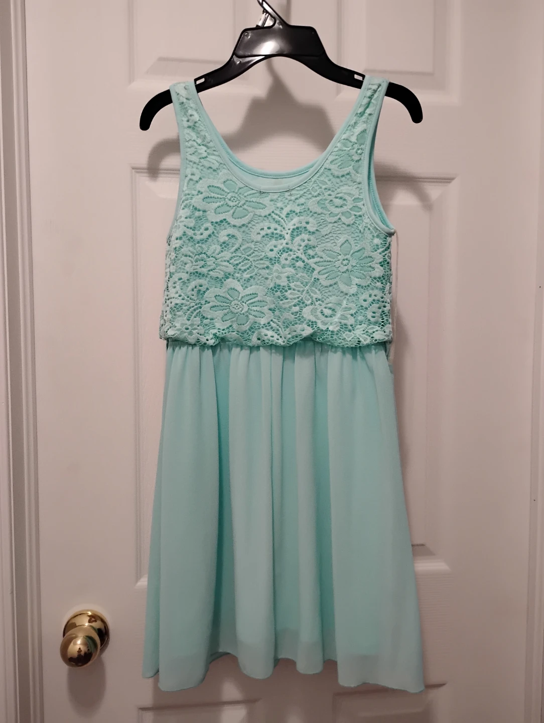 Aqua Lace dress - photo 2