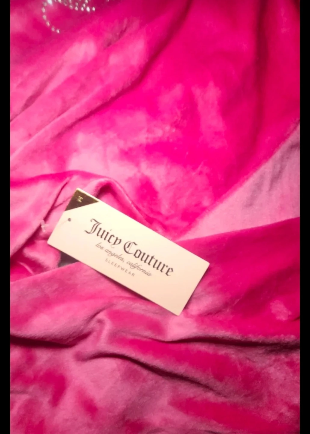 Juicy Couture Velour Hoodie with Rhinestones - photo 2