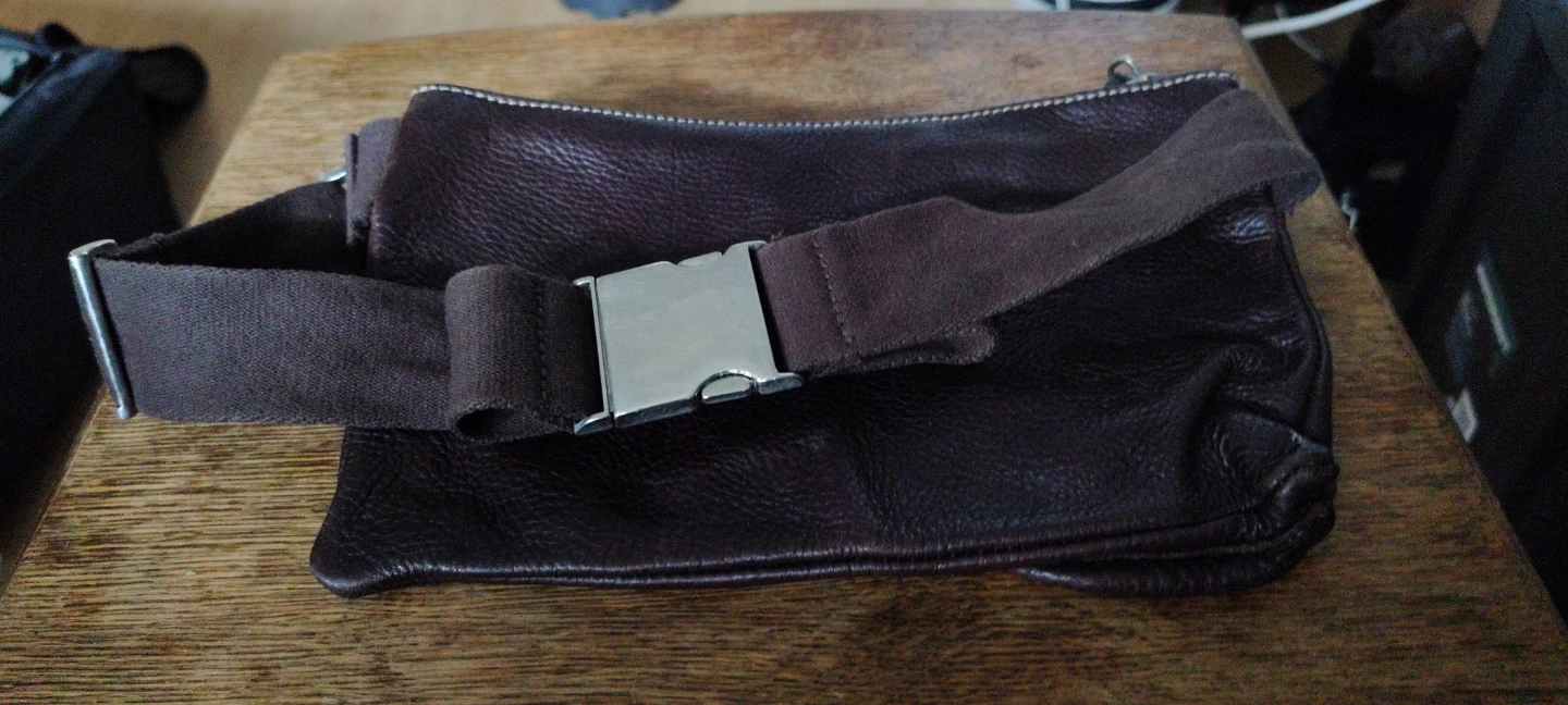 Roots brown Leather Crossbody Bag - photo 2