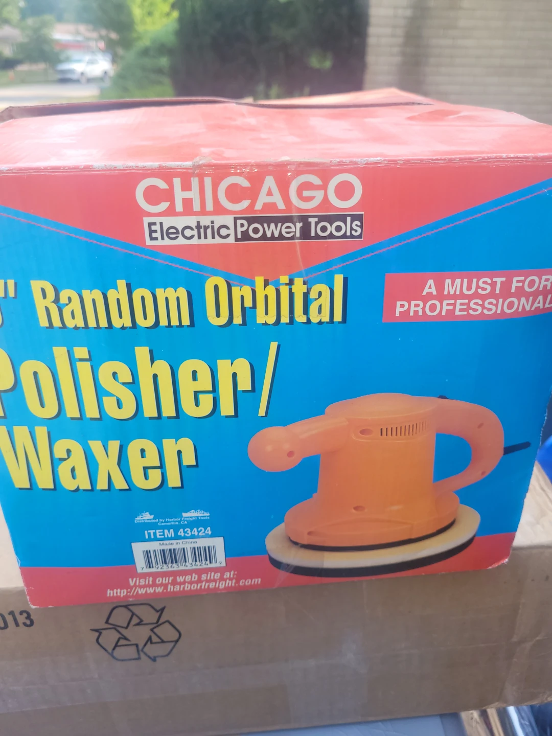 Chicago Electric Random Orbital Polisher/Waxer