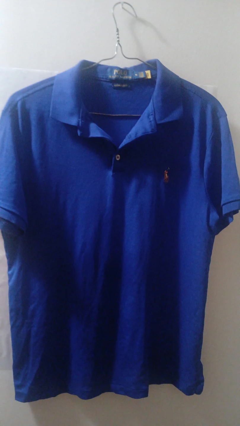 Polo Ralph Lauren Custom Slim Fit Polo - Blue