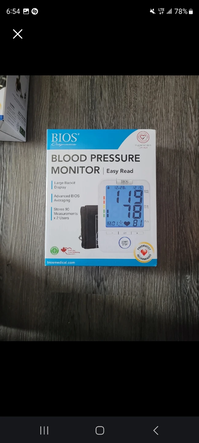 Blood Pressure Monitor Brand new sealed - photo 2