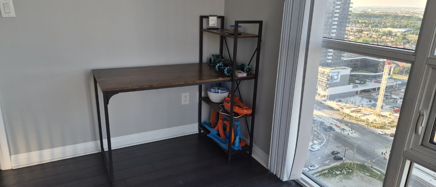 Work Desk and Storage Shelves - photo 4