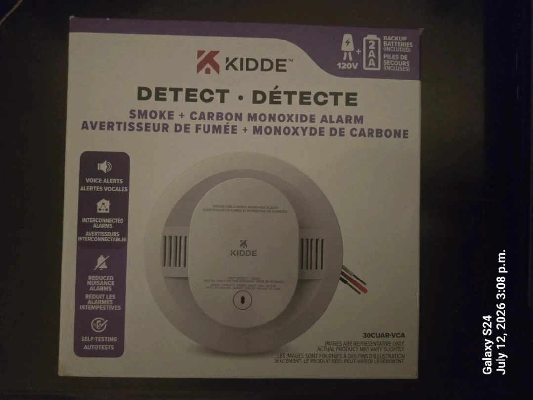 Kidde Smoke + CO Detector - Hardwired - New - photo 3