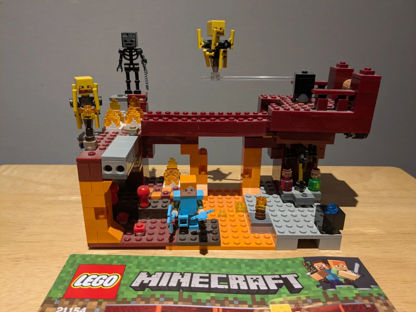 LEGO Minecraft The Nether Bastion 21154 Building Set - photo 2