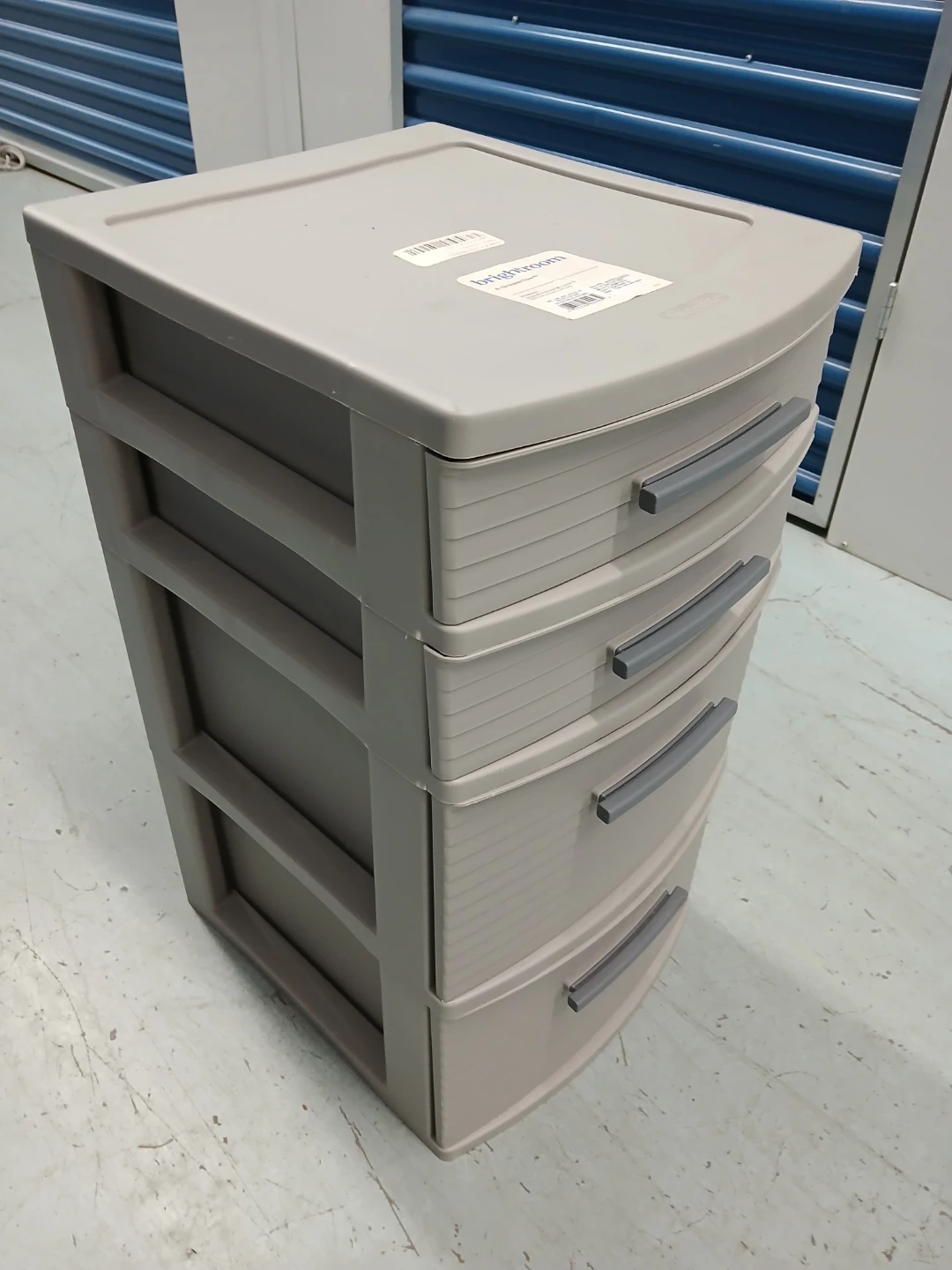 4-Drawer plastic tower organizer - photo 2