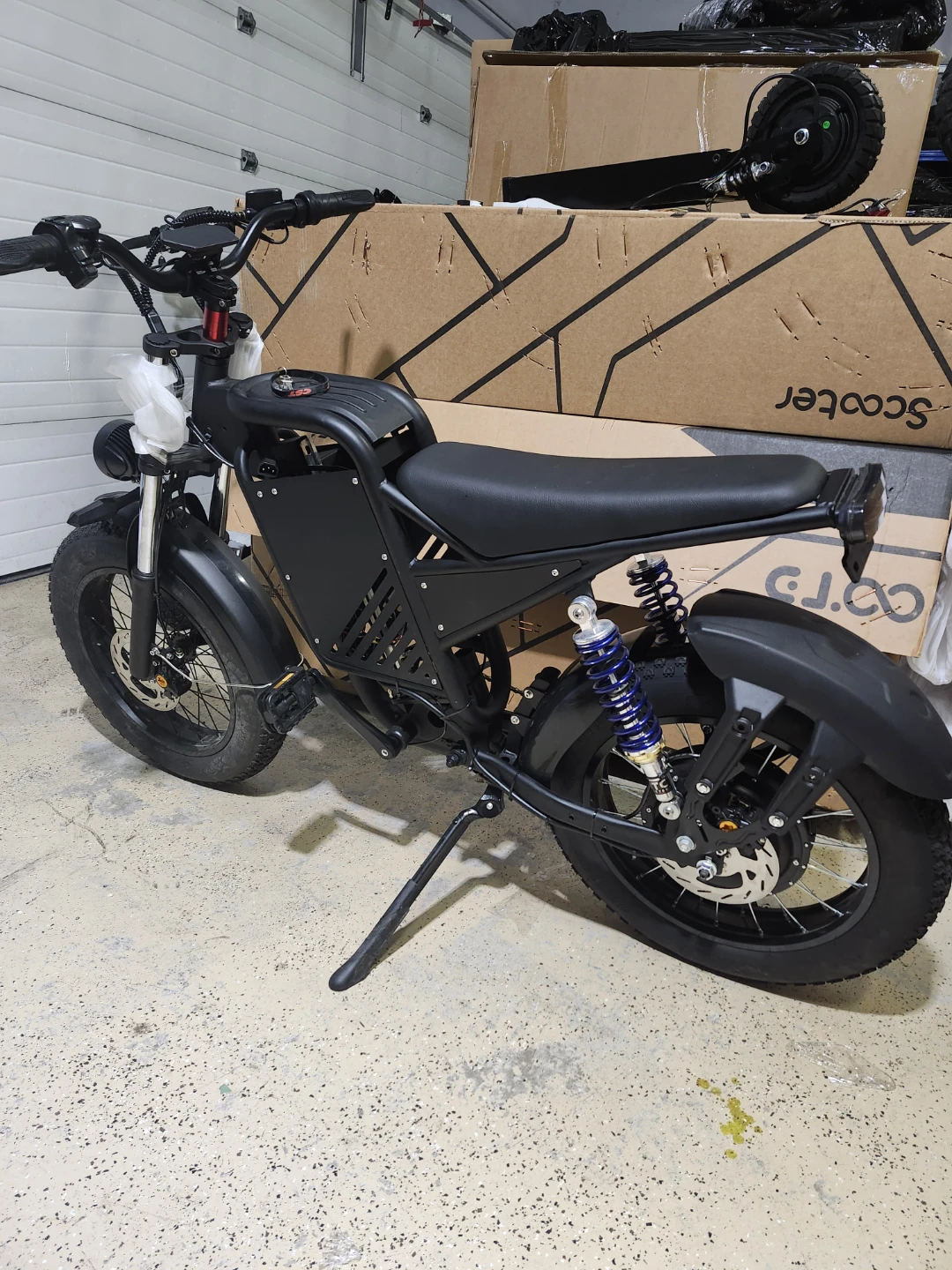 Black Electric Bike - photo 3