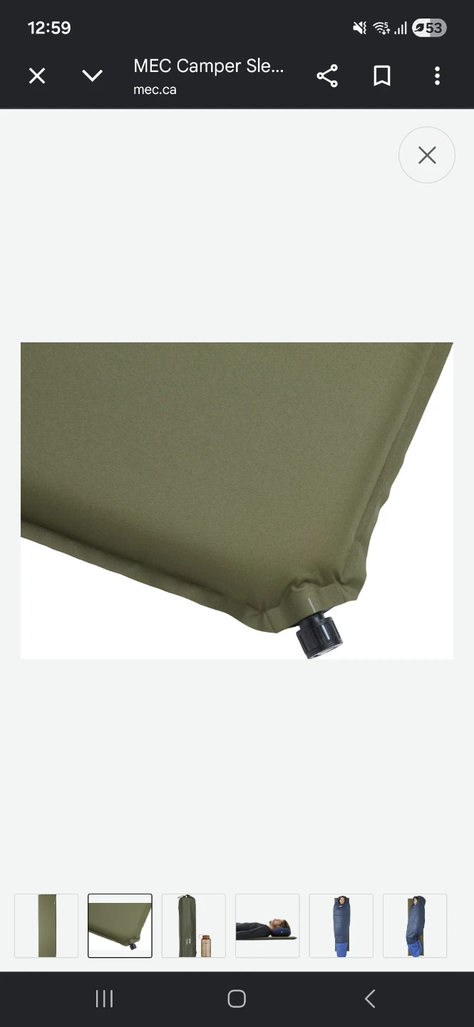 MEC Camper Sleeping Pad - photo 2