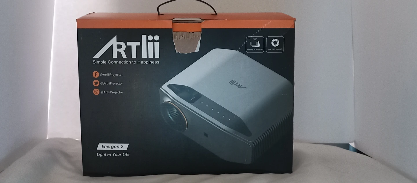 Artlii Energon 2 1080p Projector — Great for Movies & Gaming