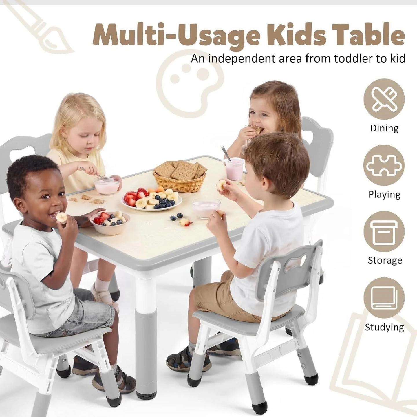 Kids Table and Chair Set - photo 3