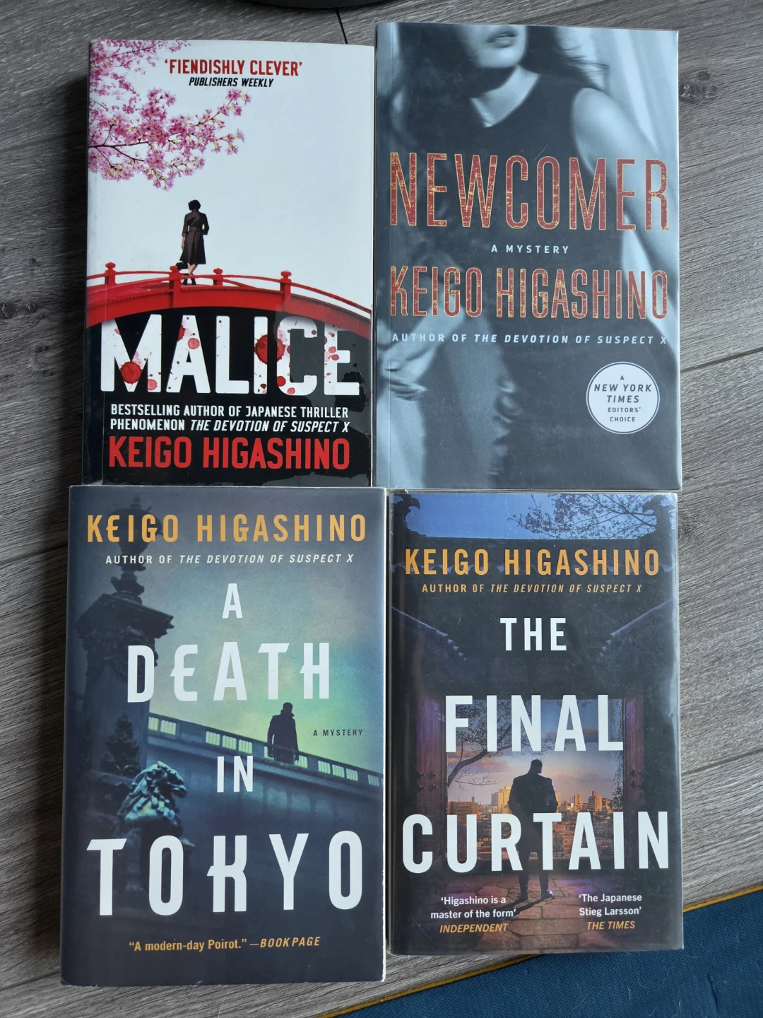 Keigo Higashino books