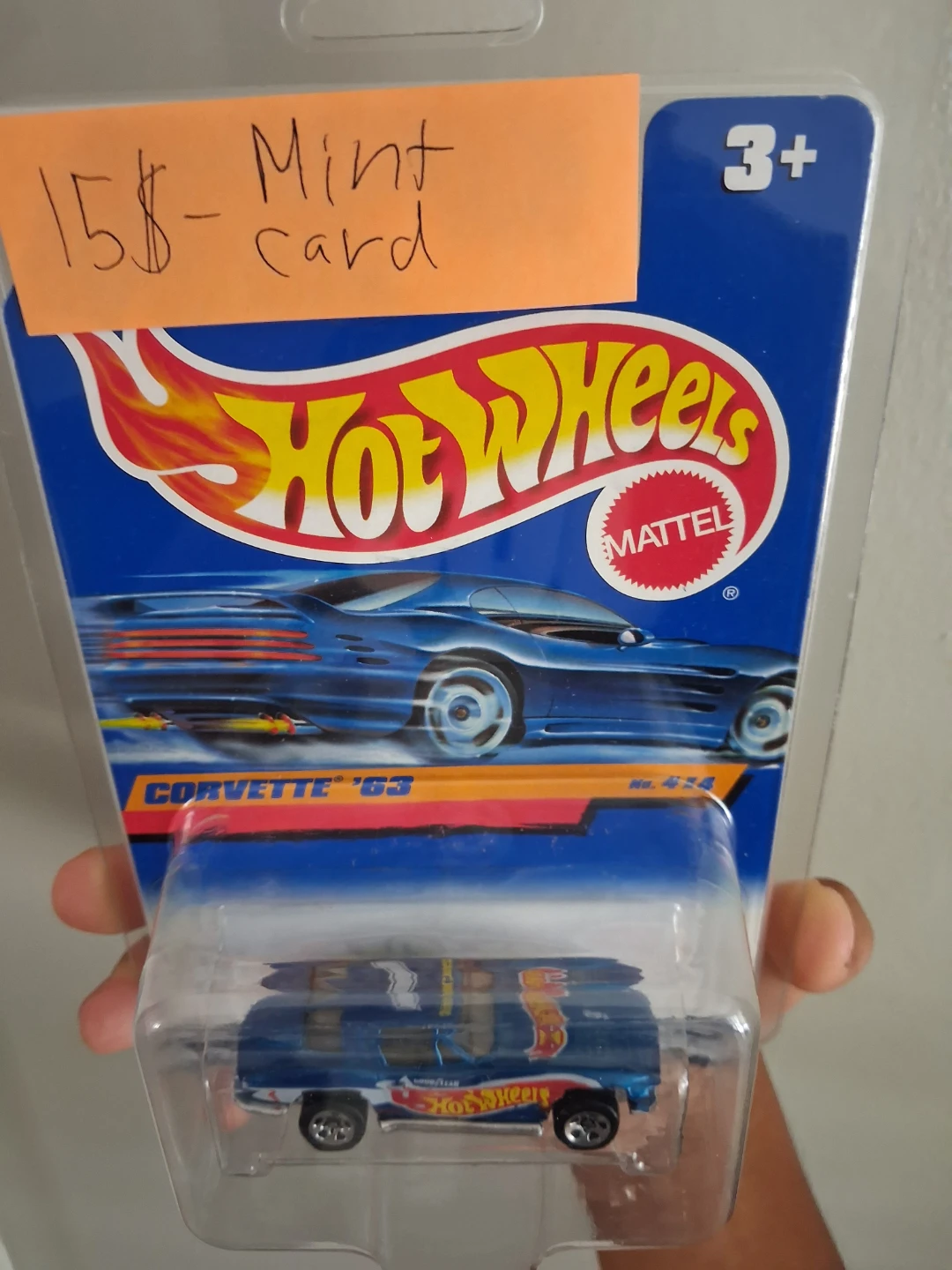 Hot Wheels '63 Corvette Toy Car - photo 2