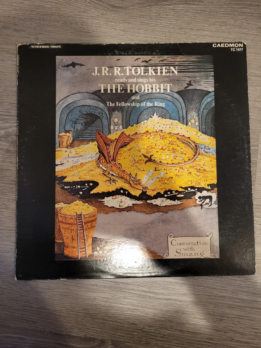 J.R.R. Tolkien Reads and Sings The Hobbit Vinyl LP