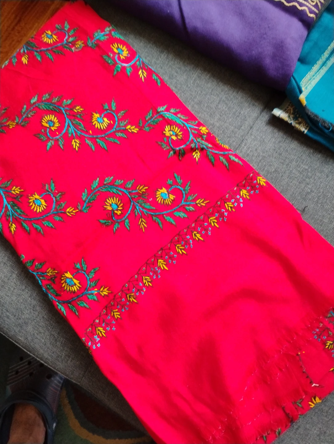 Embroidered Shawls  $20 each - photo 2