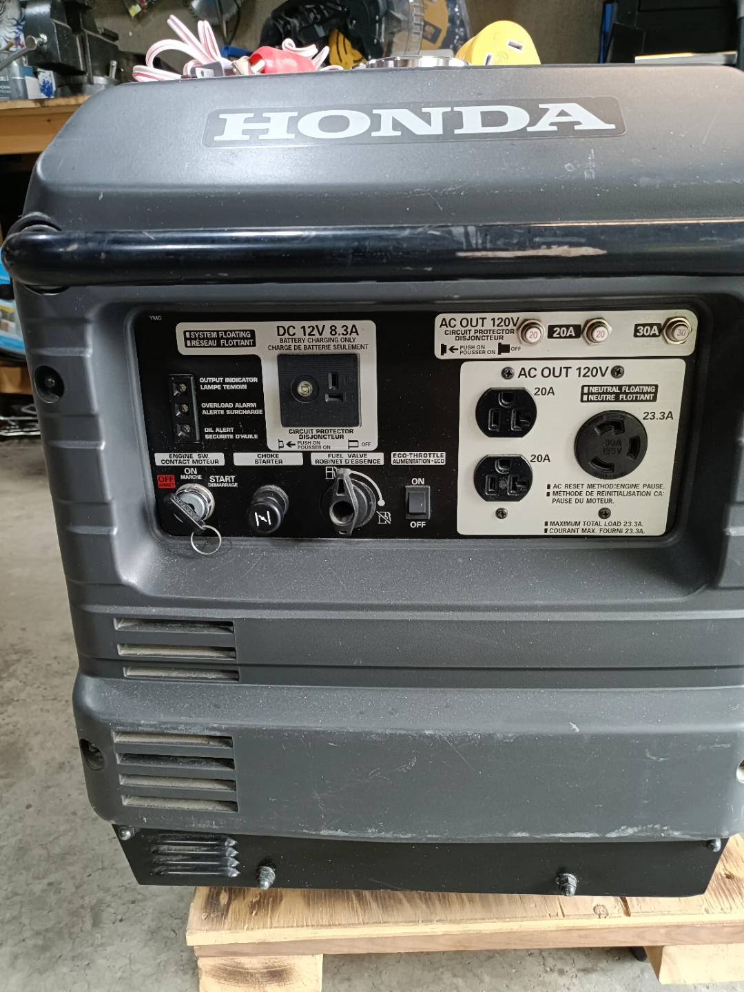 Honda EU3000is Inverter Generator - photo 3